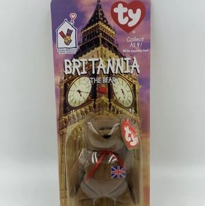 Britannia retired beanie baby multiple tag errors